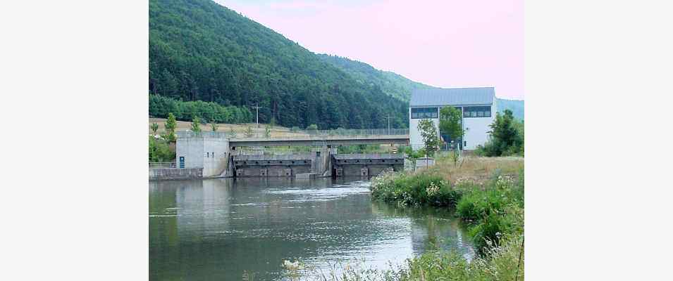 Schleuse des Main-Donau-Kanal in Dietfurt