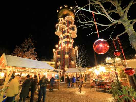 Kuchlbauers Turmweihnacht in Abensberg in der Hallertau