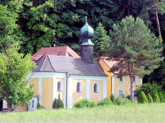 Wallfahrtsort Frauenbrünnl im Bad Abbach im Donautal