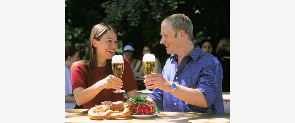 Biergarten in Bad Abbach