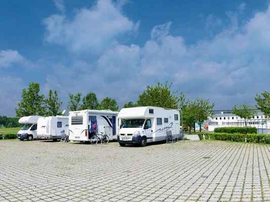 Wohnmobilstellplatz im Kurort Bad Abbach