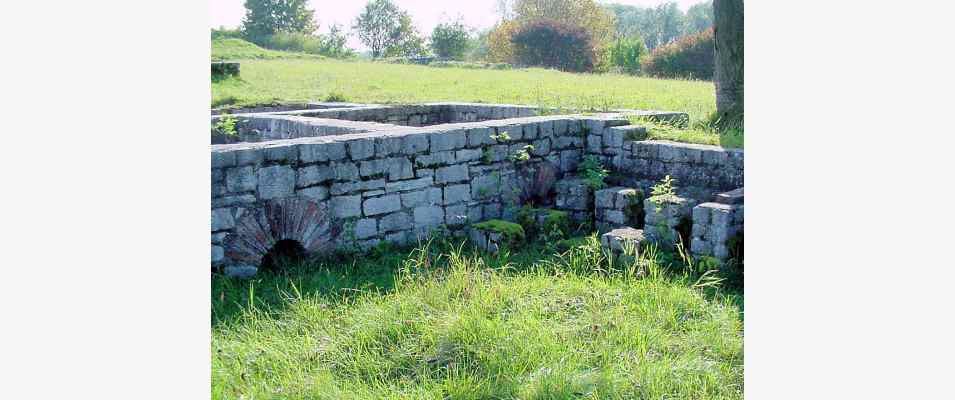 Fussbodenheizung im Kastell in Eining