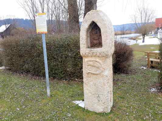 Bildstock in Beilngries im Altmühltal