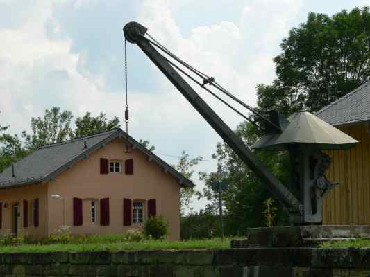 Alter Kanalhafen bei Beilngries im Altmühltal