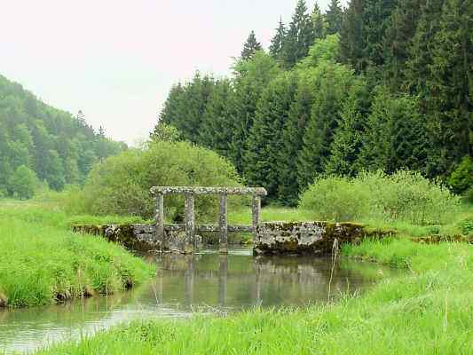 Laaber bei Breitenbrunn im Altmühltal