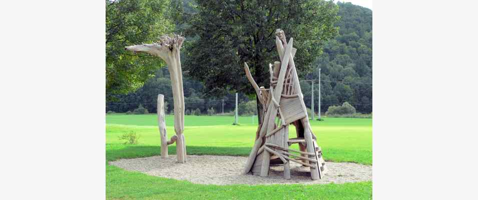 Biberspielplatz in Dietfurt im Altmühltal