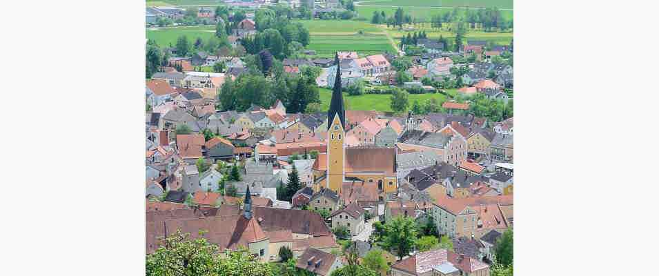 Dietfurt an der Altmühl im Naturpark Altmühltal