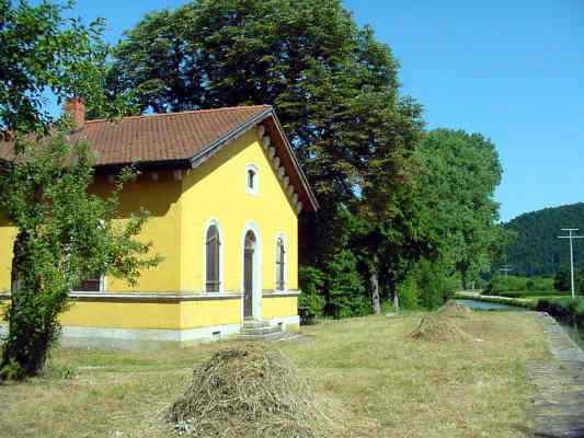 Schleusenhaus in Dietfurt a. d. Altmühl im Altmühltal