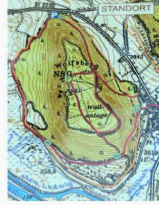 Wolfsberg bei Dietfurt im Altmühltal