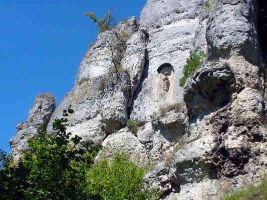 Dolomit im Naturlehrpfad in Obereichstätt - Schernfeld