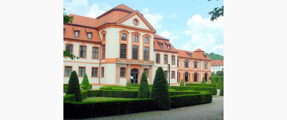 Hofgarten in Eichstätt im Altmühltal