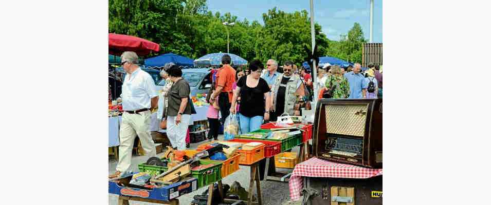 Flohmarkt in Eichstätt im Altmühltal