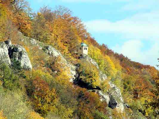 Naturschutzgebiet bei Essing im Altmühltal