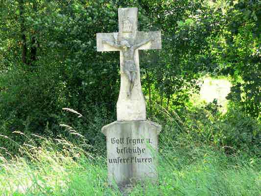 Bildstockweg bei Greding im Altmühltal