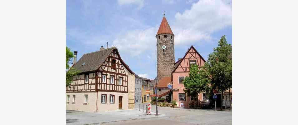 Gunzenhausen im fränkischen Seenland