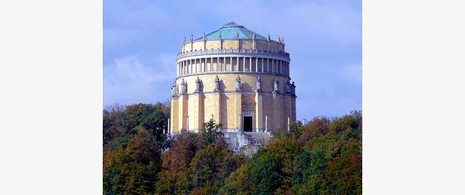 Befreiungshalle bei Kelheim im Altmühltal