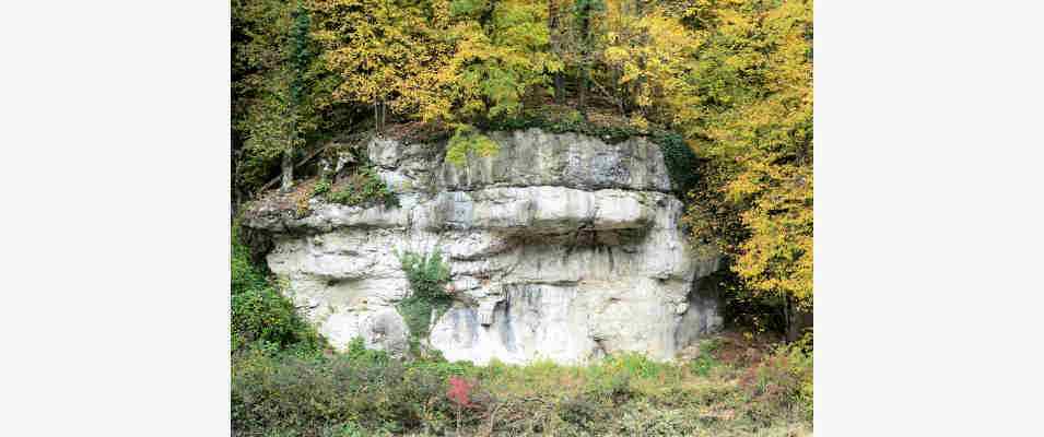 Steinerne Kanzel im Naturschutzgebiet Weltenburger Enge