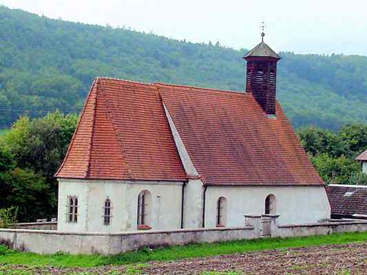 St. George´s Chapel in Kelheim in the national park Altmuehl valley