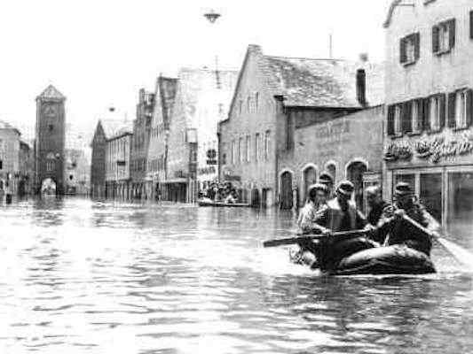 Hochwasser 1965 in Kelheim