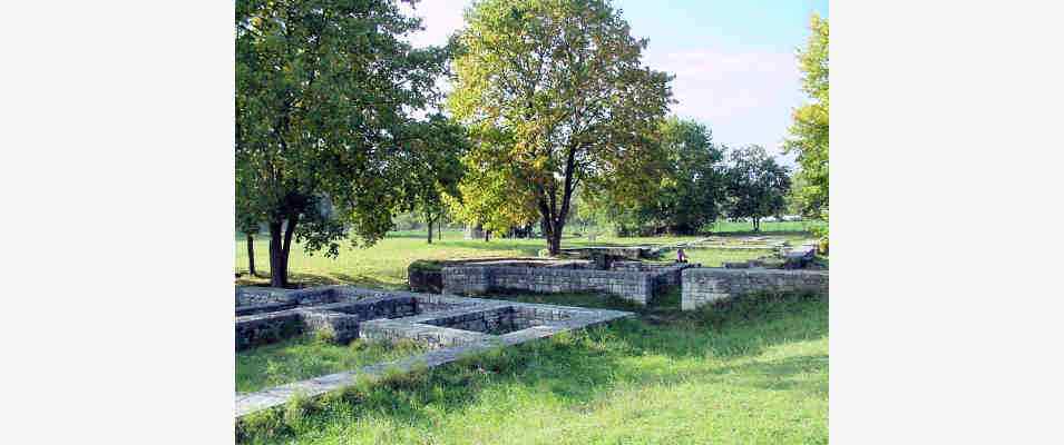 Römerkastell in Bad Gögging