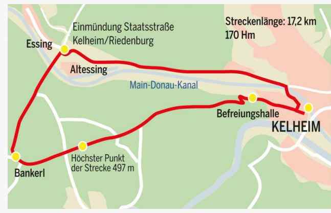 24-Stunden-Radrennen in Kelheim im Altmühltal