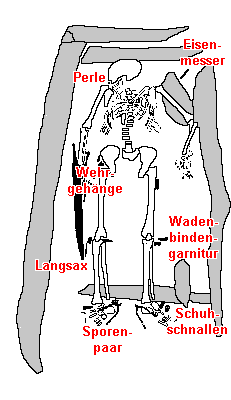 Adelsgrab bei Kinding im Altmühltal