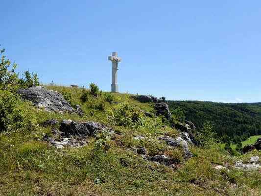 Befestigung am Lehrpfad bei Kinding im Altmühltal