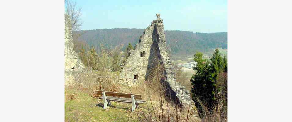 Burgruine Rumburg in Enkering im Altmühltal