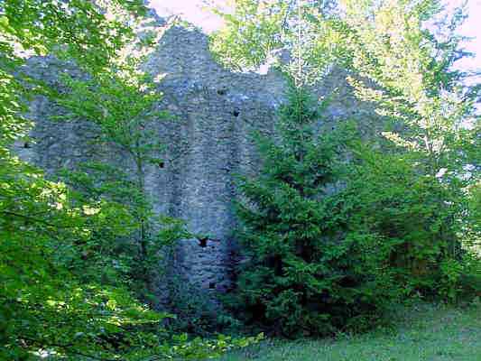 Burgruine Rumburg in Enkering / Kinding im Altmühltal