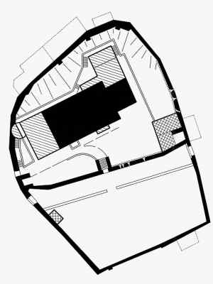 Plan der Wehrkirche in Kinding