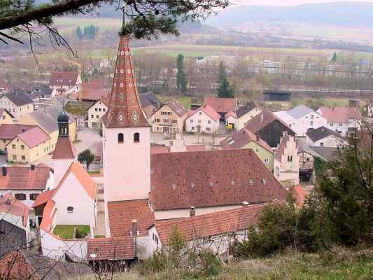 Wehrkirche in Kinding im Altmühltal