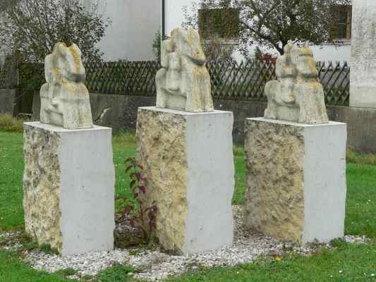 Kunst am Band am Limes bei Kipfenberg im Altmühltal