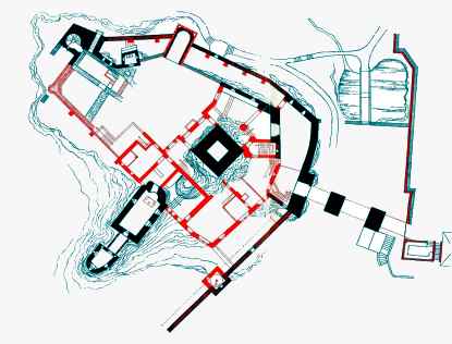 Burgplan in Kipfenberg