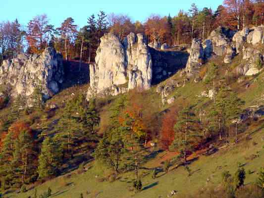 Wanderweg in Kipfenberg im Naturpark Altmühltal