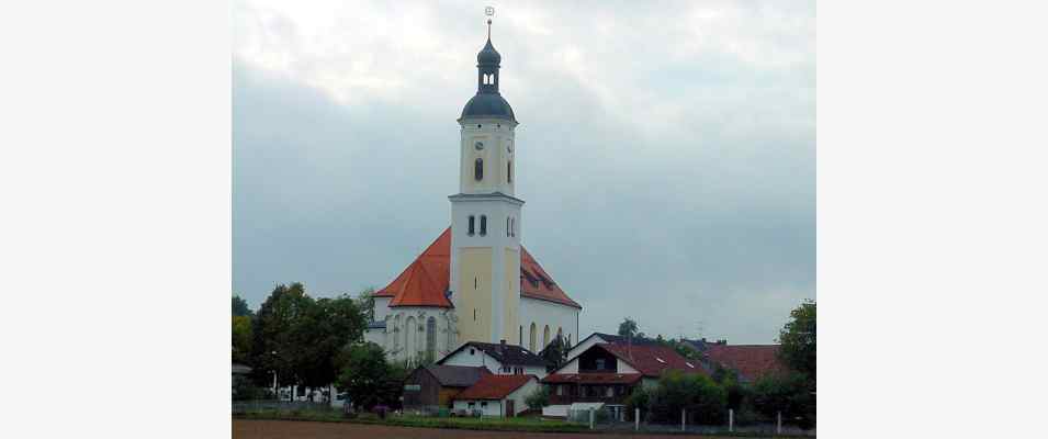 Wallfahrtskirche St. Salvator in Bettbrunn im Naturpark Altmühltal