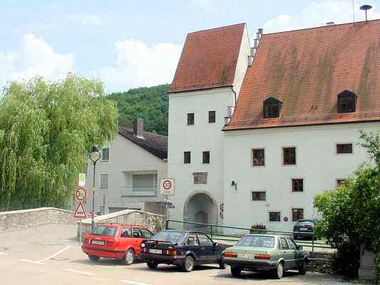 Torturm in Mörnsheim im Naturpark Altmühltal