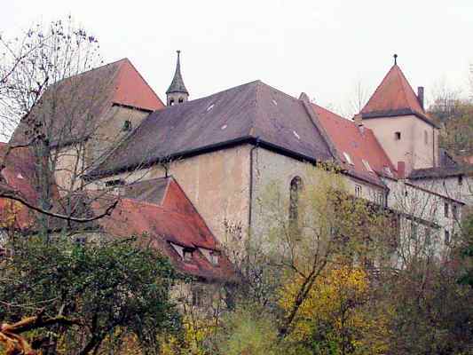 Augustinerkirche in Pappenheim im Naturpark Altmühltal