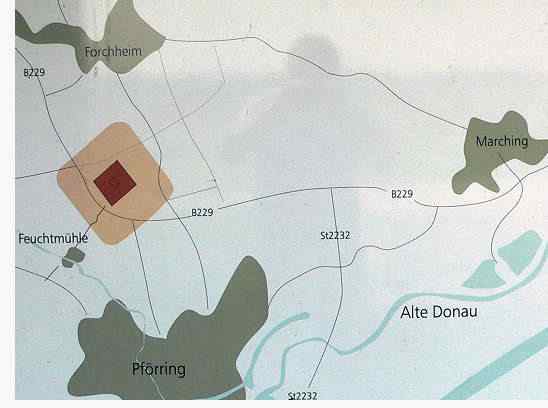 Römerkastell Celeusum in Pförring im Altmühltal