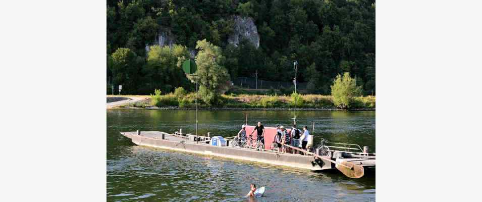 Seilfähre in Matting