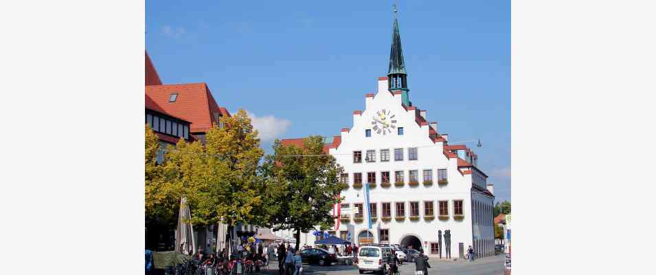 Stadtplatz in Neumarkt in der Oberpfalz