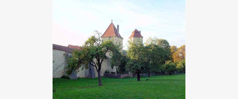 Stadtmauer in Berching