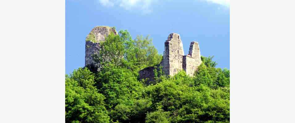 Burg in Altmannstein im Altmühltal