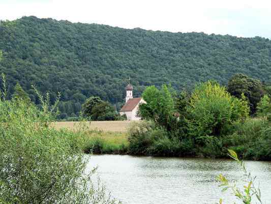 Kapelle am Fischereilehrpfad in Riedenburg im Naturpark Altmühltal