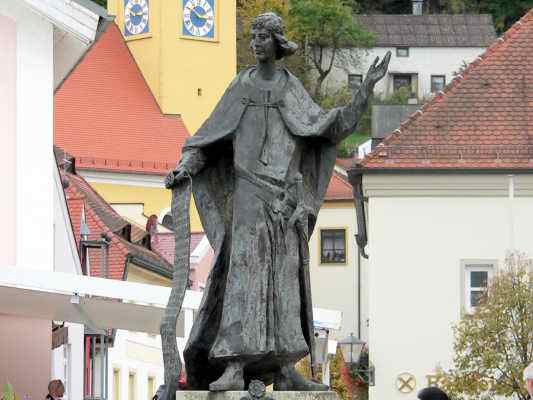 Minnesänger in Riedenburg im Altmühltal