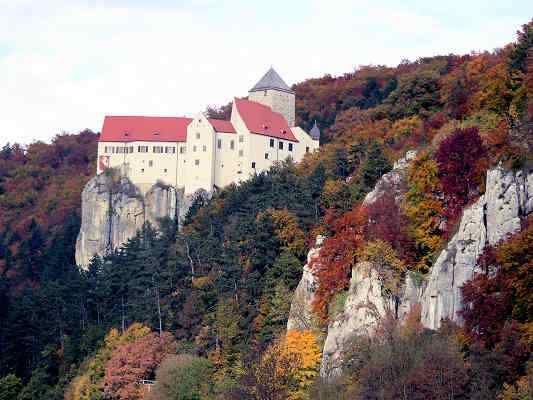 Schloss Prunn in Riedenburg im Altmühltal