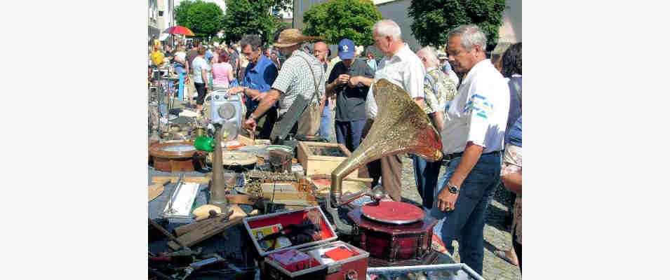 Flohmarkt in Riedenburg im Altmühltal