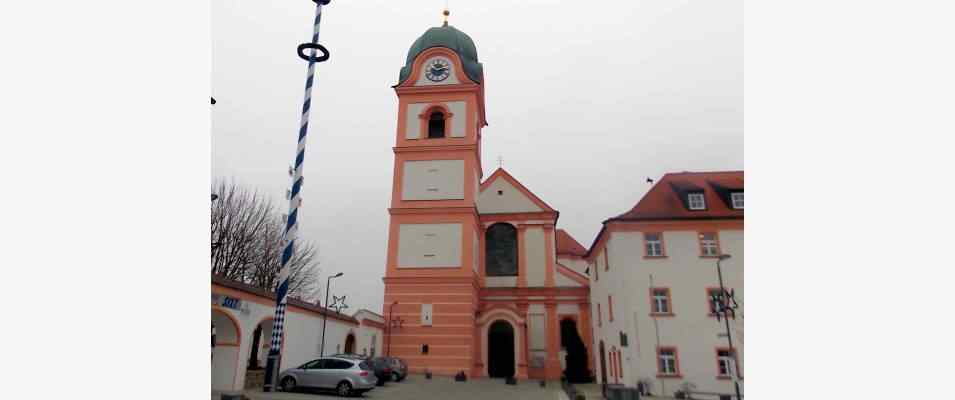 Klosterkirche in Rohr im Hopfenland Hallertau