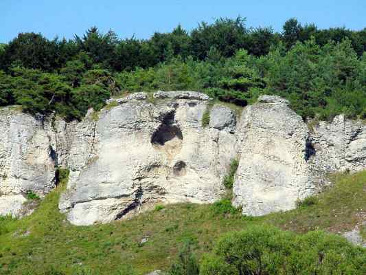 Naturschutzgebiet in Solnhofen im Naturpark