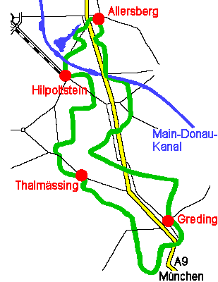 Kulturwanderweg im Altmühltal