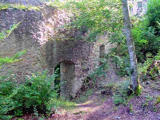 Burgruine Brunneck in Altdorf im Naturpark Altmühltal